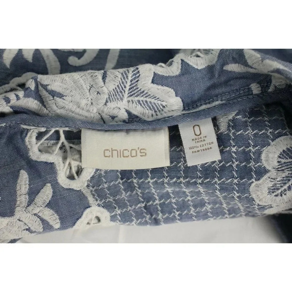 ladies Chico's lightweight jacket size 0 - Picture 4 of 4